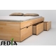 Łóżko drewniane Turkus