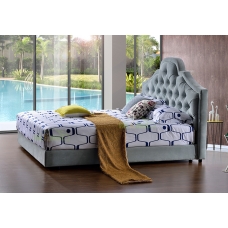 Dalia - łóżko tapicerowane angielskie